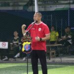 Kapolres Lamandau Pimpin Pembukaan Turnamen Mini Soccer Dalam Menyambut Hari