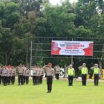 Kapolres Lamandau Pimpin Upacara Bendera Peringati Hari Lahir Pancasila Tahun