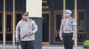 Apel Senin Jam Pimpinan, Kapolres Rembang Berikan Beberapa Penekanan Bagi Anggota