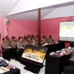 Kapolresta Banyuwangi Pimpin Anev Sitkamtibmas Kesiapan Ops Mantab Praja Semeru