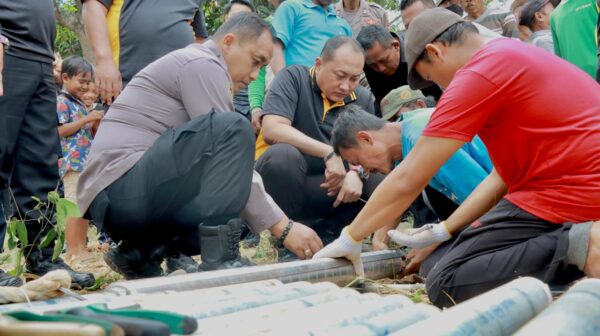 Kapolresta Banyuwangi: Revitalisasi Sumur Bor Bertujuan Pengentasan Daerah Sulit Air