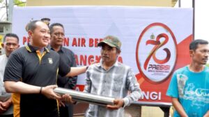 Kapolresta Banyuwangi: Revitalisasi Sumur Bor Untuk Pengentasan Daerah Sulit Air Bersih di Dusun Pal 7