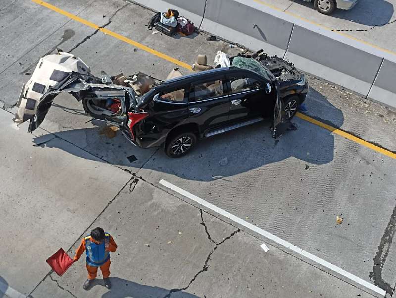 Kecelakaan Maut Di Tol Semarang Batang, 4 Orang Meninggal