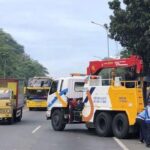 Kecelakaan Di Tol Semarang Km 425, Truk Sundul Truk Tewaskan