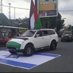 Klarifikasi Polres Banjarnegara Soal Mobil Polisi Lindas Bendera Israel