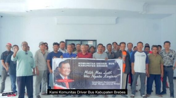 Komunitas Driver Bus Dan Motor King Brebes Dukung Irjen. Pol.