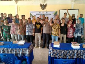 Polres Rembang Sosialisasi Desa Bersinar Bersih dari Narkoba di Desa Mojowarno