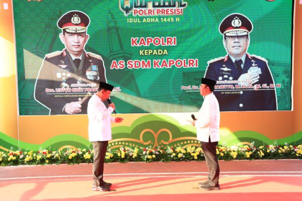 “kurban Polri Presisi” Idul Adha 1445 H, Polri Menyalurkan 8.583