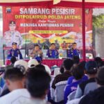 Lakukan Sambang Pesisir, Ditpolairud Polda Jateng Jaga Harkamtibmas