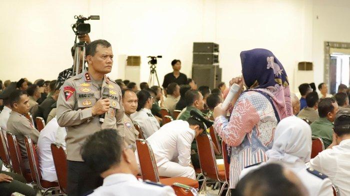 Mengunjungi Tegal, Kapolda Jateng Harap Tiga Pilar Miliki Rasa Kebersamaan