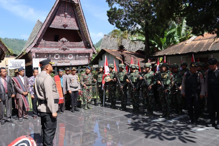 Menjelang Hut Bhayangkara Ke 78, Kapolres Humbahas Dampingi Batalyon Brimob