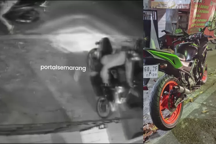 Motor Ninja Raib Digondol Maling Di Kos Semarang! Waspada, Pelaku