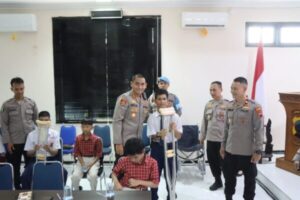 Peduli Disabilitas, Polres Banjarnegara Bakti Kesehatan SLB Saat Momen Peringatan Hari Bhayangkara Ke-78