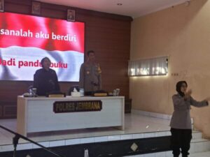 Pembinaan Etika Profesi Polri oleh Bid Propam Polda Bali di Polres Jembrana