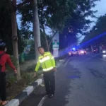 Pemotor Tewas Usai Tabrak Trotoar Dan Pohon Di Jalan Pemuda