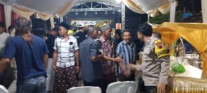 Pengamanan Polsek Rembang Hiburan Orgen Tunggal Fresh Music Dalam Rangka Tasyakuran Pernikahan