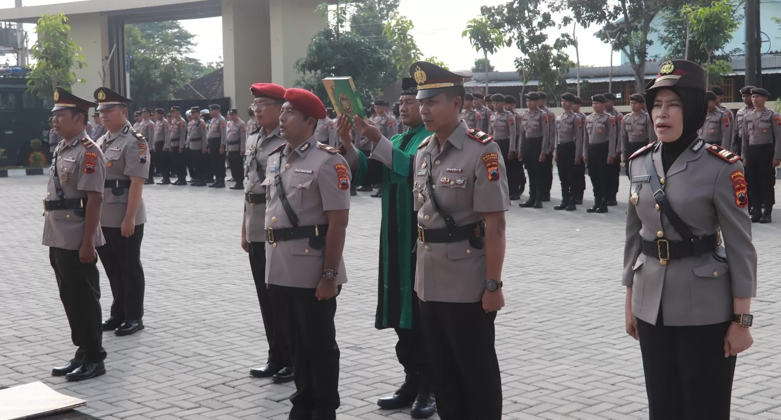 Penyegaran Organisasi, Polres Sukoharjo Mutasi Sejumlah Perwira