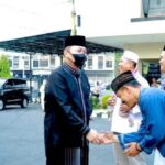 Perkuat Insan Bhayangkara Bertakwa, Polresta Banyuwangi Gelar Sholat Idul Adha