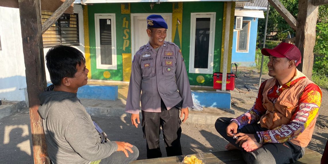 Personel Satpolairud Resta Banyuwangi Lakukan Patroli Harkamtibmas