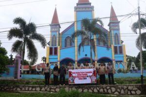 Personil Polres Lamandau Gelar Bakti Religi Jelang Hari Bhayangkara ke-78