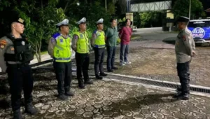 Antisipasi kejahatan, Piket Fungsi gabungan Polres lamandau tingkatkan Patroli