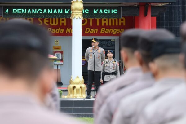 Pimpin Apel Pagi, Kapolda Kalteng: Pentingnya Berpikir Cepat & Tepat