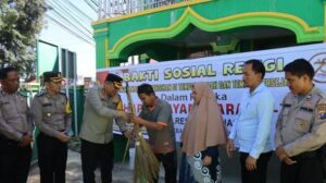 Bakti Religi di Rumah Ibadah, Sintua HKBP & Pengurus Masjid Berterimakasih ke Kapolres Humbahas