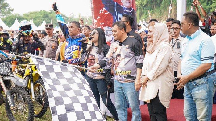 Polda Jateng Gandeng Komunitas Motor Trail Gelar Trabas Kamtibmas Di