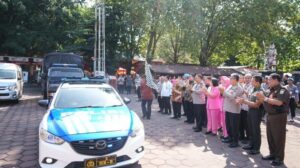 Polda Jateng Kirim 545 Paket Sembako ke Pedagang Korban Kebakaran Pasar Karangkobar Banjarnegara