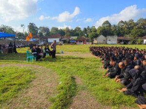 Polsek Sempu Amankan Latihan Bersama PSHT Banyuwangi Zona II