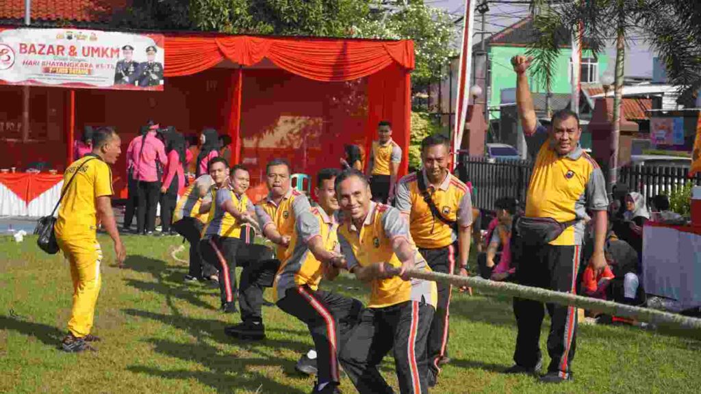 Polres Batang Lestarikan Olahraga Tradisional