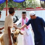 Polres Jembrana Gelar Sholat Idul Adha Dan Penyerahan Hewan Qurban