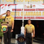 Polres Jembrana Gelar Upacara Pengukuhan Komite Olah Raga Polri