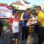 Polres Jembrana Menggelar Bakti Relegi Dan Baksos Di Gereja Mandira