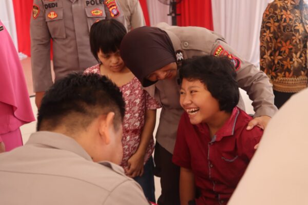 Polres Lamandau Adakan Bakti Kesehatan Bagi Penyandang Disabilitas Sambut Hari