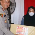 Polres Lamandau Gelar Baksos Dan Bansos Peringati Hut Bhayangkara Ke