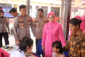 Polres Lamandau Gelar Bakti Kesehatan bagi Penyandang Disabilitas Menyambut Hari Bhayangkara ke 78