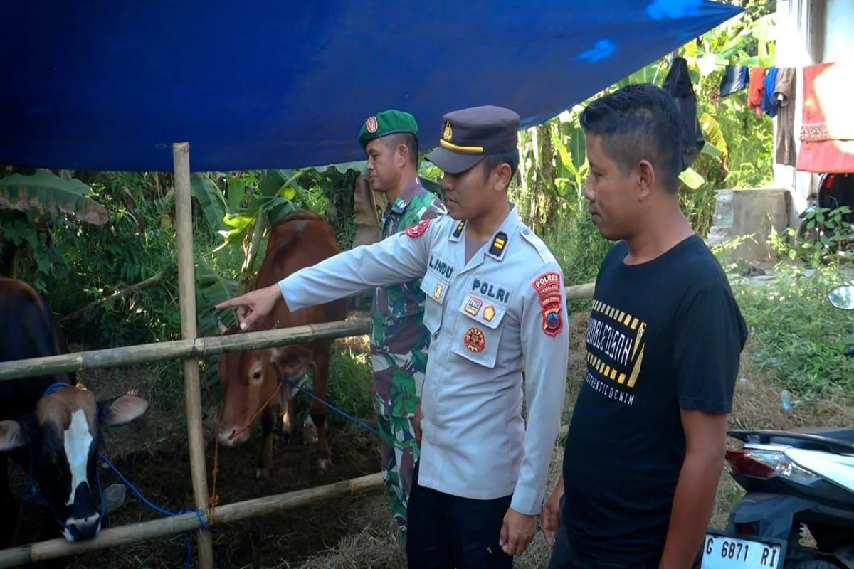 Polres Pemalang Intensifkan Patroli Antisipasi Pencurian Hewan Kurban