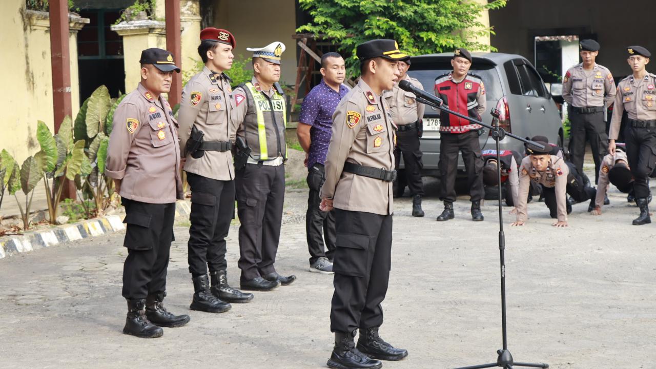 Polres Rembang Amankan Rapat Anggota Tahunan Koperasi Bmt Bus Lasem