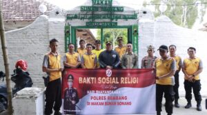 HUT Bhayangkara ke-78, Polres Rembang Gelar Bakti Sosial Religi