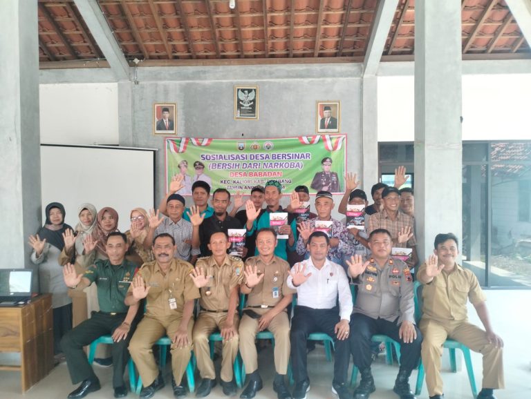 Polres Rembang Sosialisasikan Desa Bersinar Bersih Dari Narkoba Di Desa