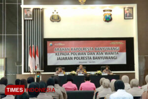 Polresta Banyuwangi Tingkatkan Profesionalisme Polwan dan ASN Wanita