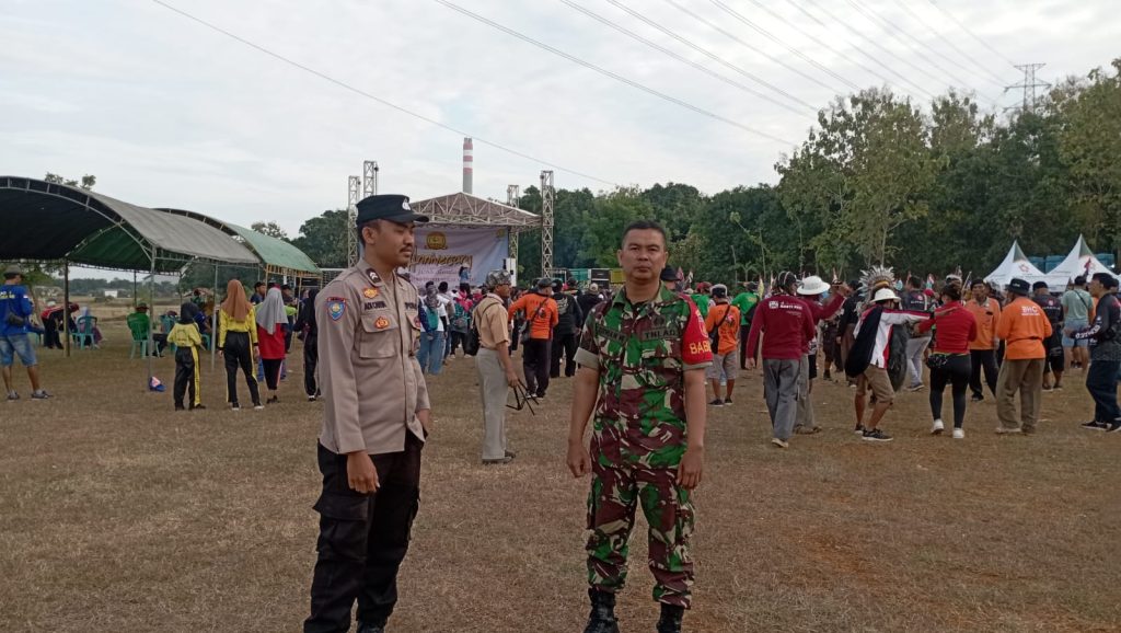 Polsek Sluke Berikan Pengamanan Harlah JOSS ke 4 Desa Jurangjero