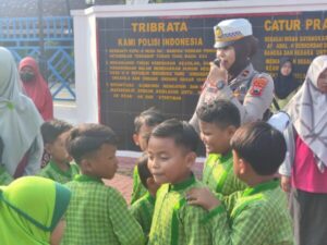 Melalui Program PSA, Satlantas Polres Sukoharjo Edukasi Anak-anak Tertib Berlalu Lintas