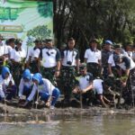 Ratusan Mangrove Ditanam Dorong Pelestarian Pesisir Banyuwangi