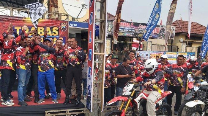 Ratusan Peserta Ramaikan Trabas Kamtibmas Bersama Kapolda Jateng Di Kota