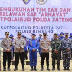 Relawan Sar “arnavat” Dari Polres Rembang Dan Polresta Pati Resmi