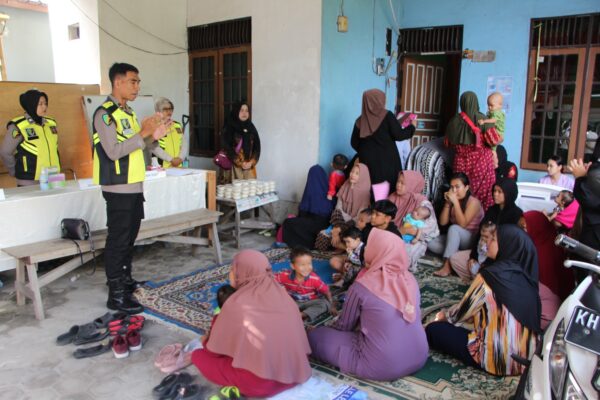 Sambut Hari Bhayangkara Ke 78, Posyandu Keliling Rumkit Bhayangkara Jadi