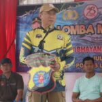 Sambut Hari Bhayangkara Ke 78, Polres Lamandau Gelar Lomba Mancing