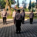 Satgas Preventif Polres Jembrana Amankan Kantor Kpu Jelang Pilkada 2024